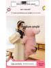 Cartoon Dinosaur Transforming Plush Pig Toy - Long Fur Sleeping Hug Pillow