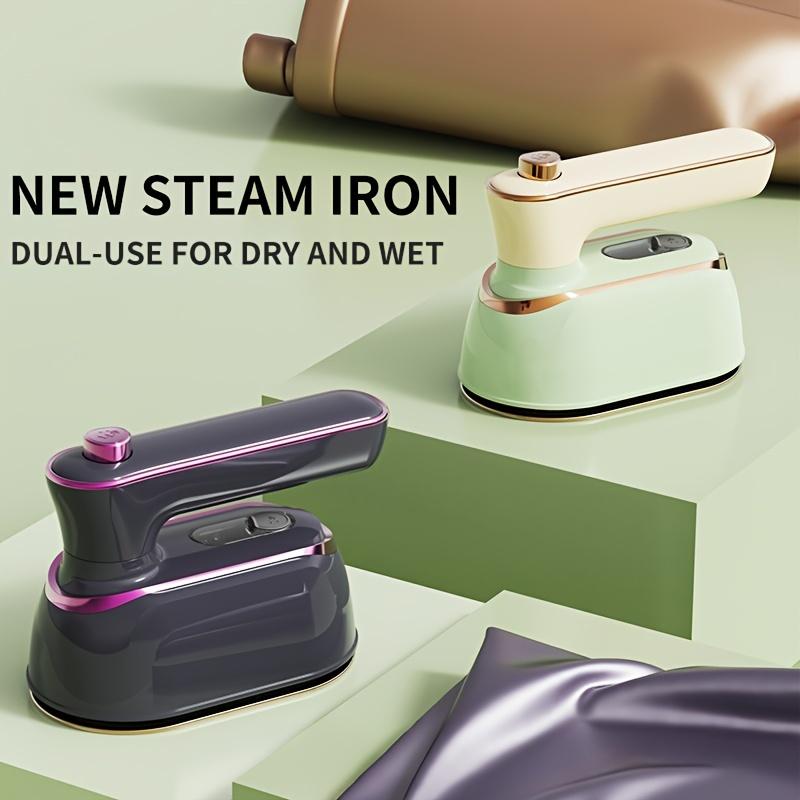 Mini Steam Iron For Quick Heating, Portable Handheld Ironing Machine, 180 ° Rotatable Folding Handle For Dry And Wet Ironing