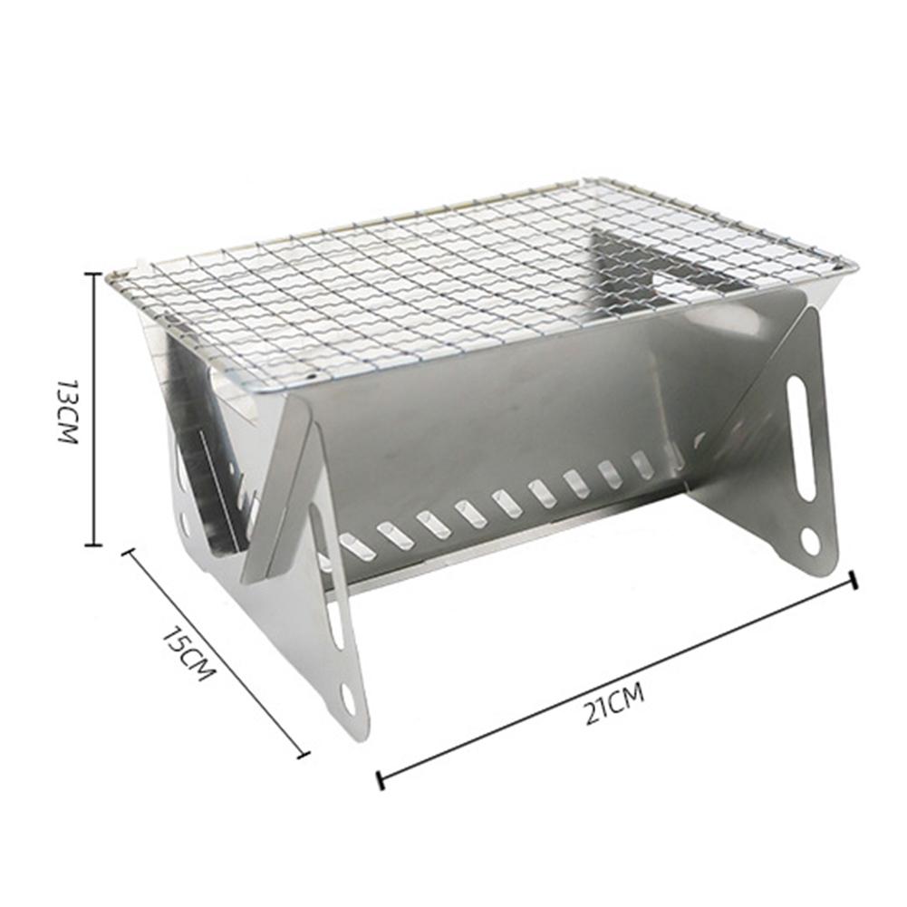 Outdoor Klappgrills Hochtemperaturbeständiger BBQ-Ofen zum Kochen Picknick