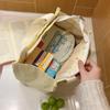 Simple Dotted Star Shoulder Bag Korean Style Casual Tote High Capacity Lunch Bag Comfortable Texture and Casual Commuting Bag