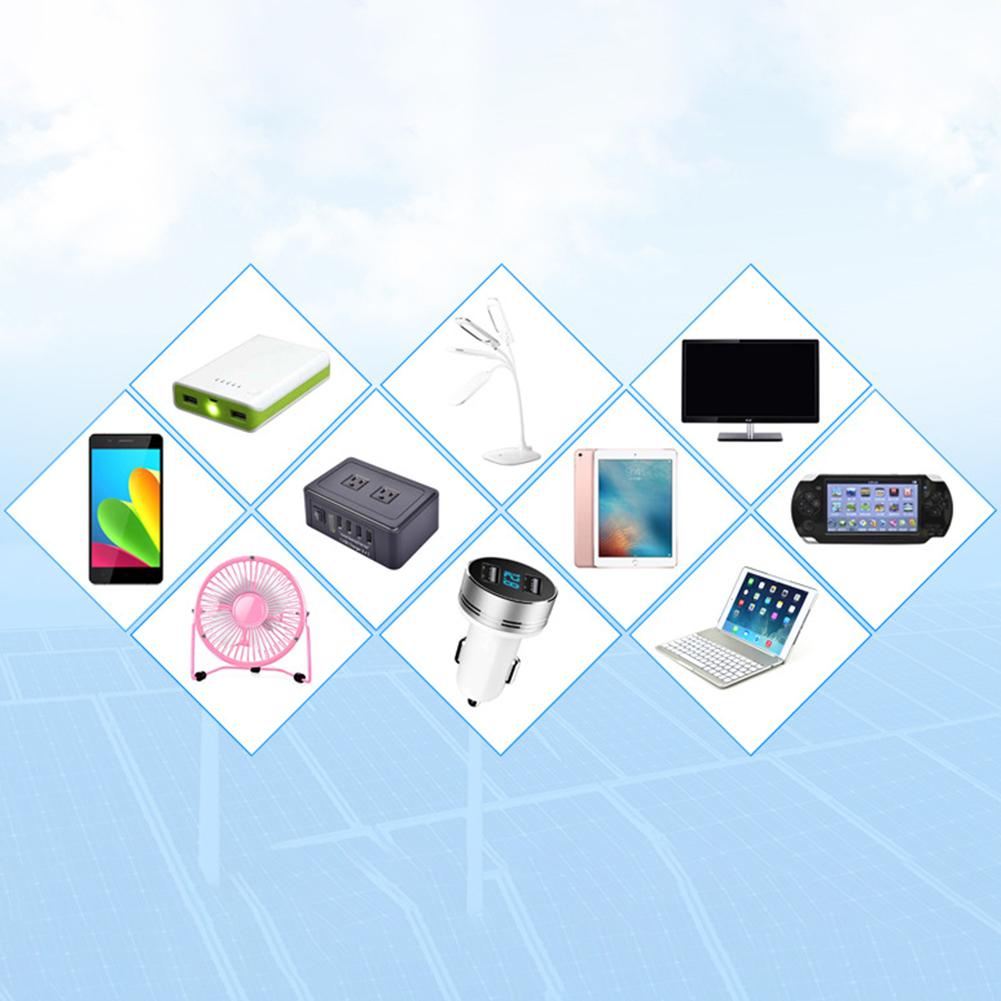 Solar Controller Regulator Solar Panel USB Interface System Charging Voltage Stabilizer Adapter With Type