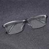 Alloy Business Reading Glasses For Men Blue Light Blocking Computer Lenses Retro Hyperopia Prescription Eyeglasses +100