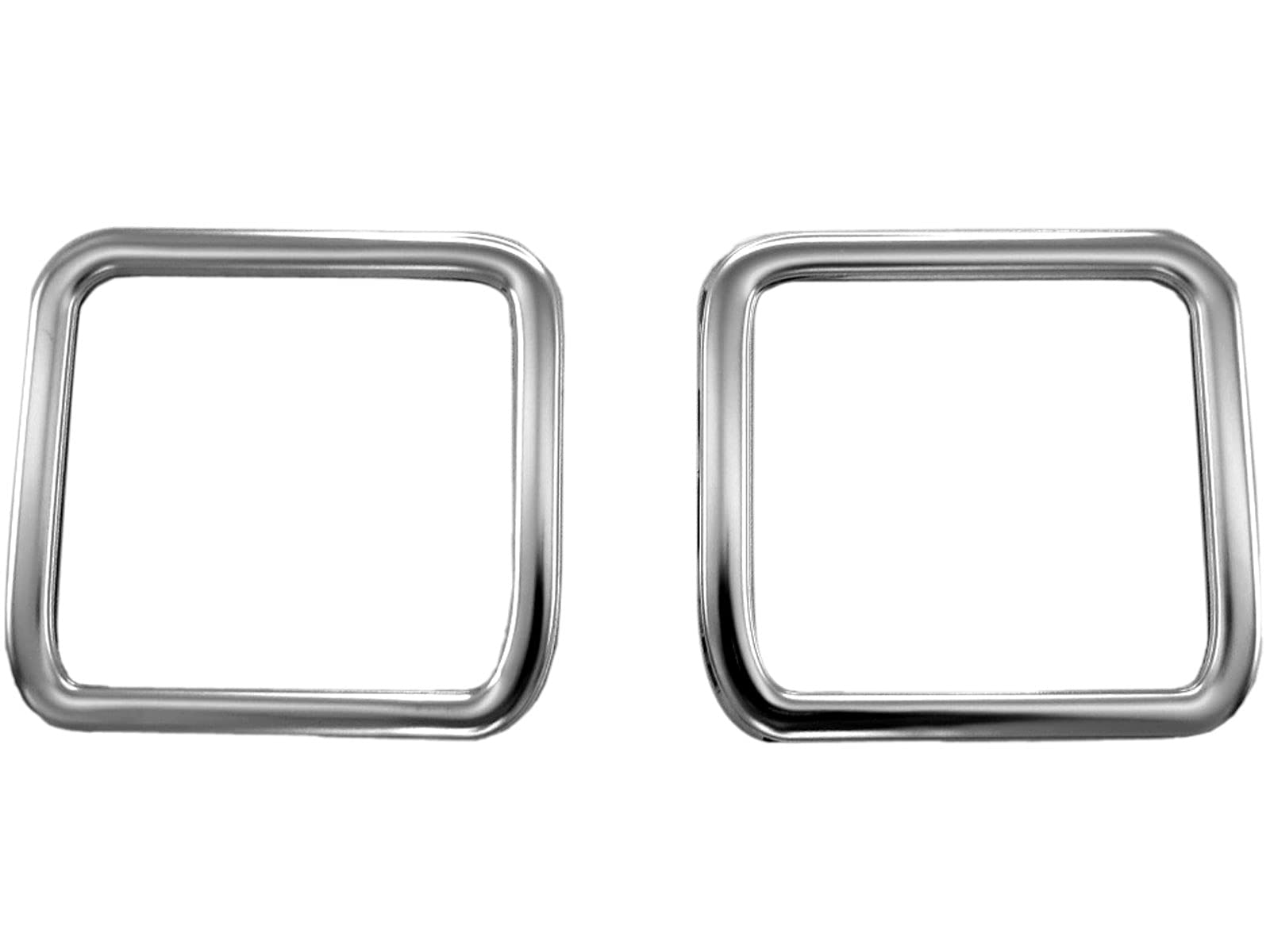 

BRIGHTZ Finish Stainless Steel Plated Defroster Ring for Taft Compatible with and 910 Ultra-Mirror (2-Piece Set) LA900S/LA910S (INT-ETC-510) LA900,