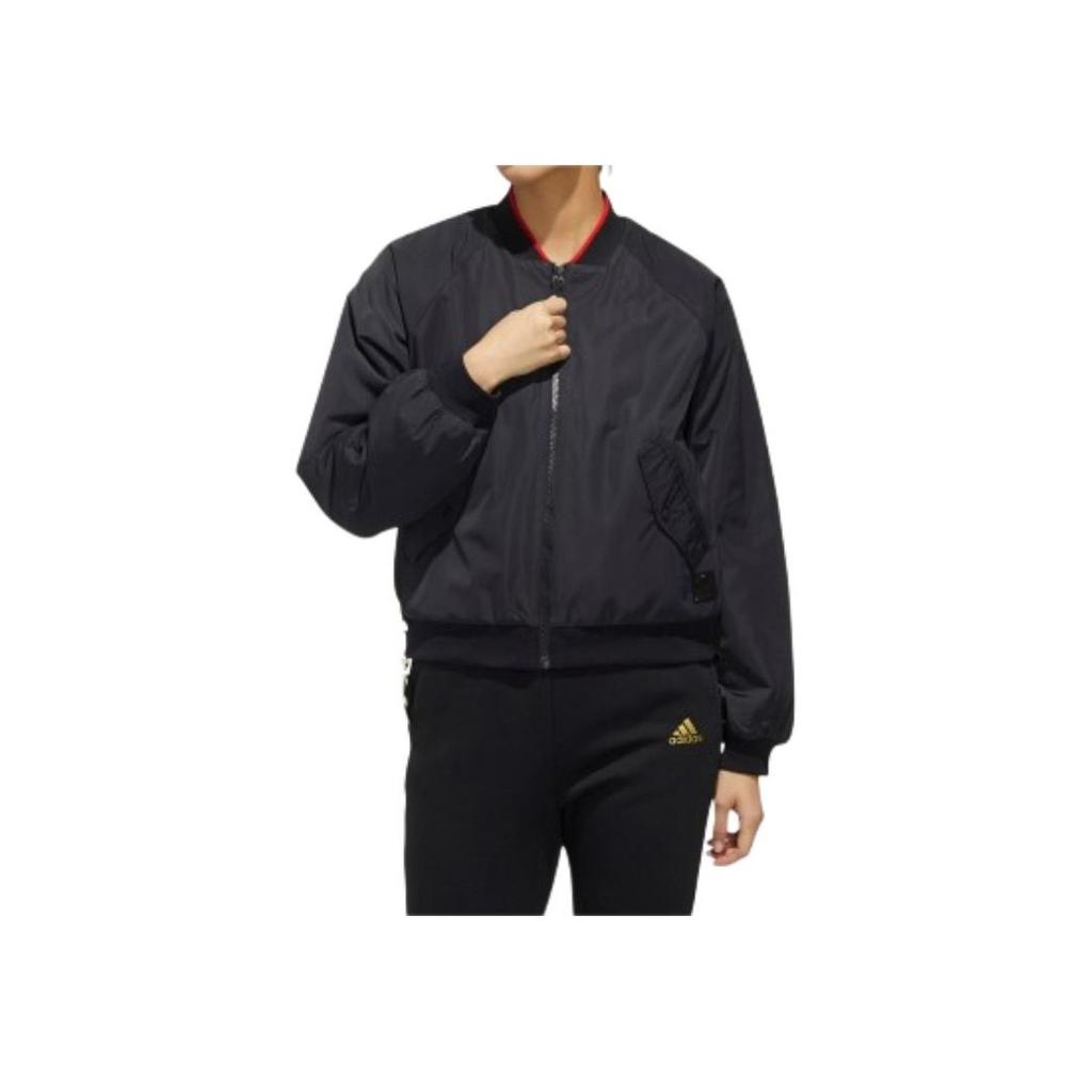 Adidas CNY Series Wv Jacket With Fleece Lining Women Outerwear Black FU6237