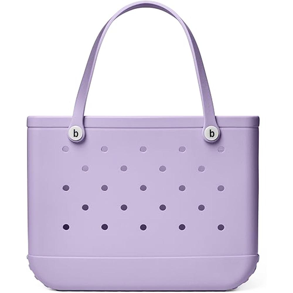 Expandable EVA Beach Pool Handbag: Fashionable, Solid Color, and Customizable