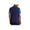 Polo Ralph Lauren Polo Shirt With Button Short Sleeves Slim Fit Straight Cut Men Tops Blue 710934904-001