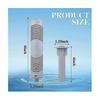 2 Pcs Spa Mineral Ion Filter Stick Spa Mineral Sticks Hot Tub Zinc Mineral Ion Stick GET IT_Gift Of G