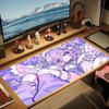 XXL Kawaii Anime Girl Mousepad Purple Star Wing Maid Deskmat Non-Slip Rubber Gaming PC Keyboard Desk Mats Gamer Large Mouse Mats