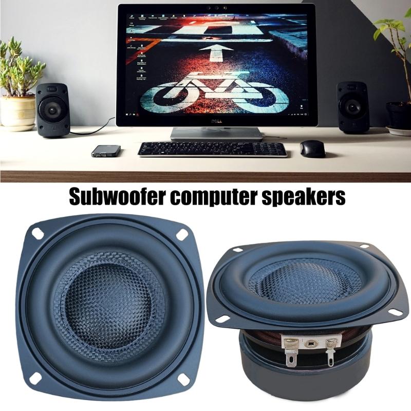 Basin Bass Woofer Speakers Large Magnetic Loudspeaker Home Theater Dynamic 40W Speakers for Superior Sound Experience