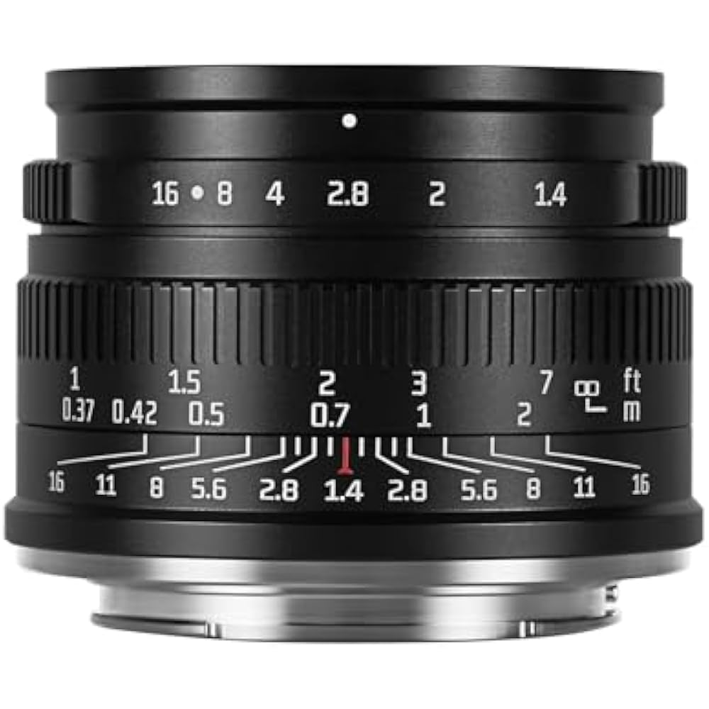 7artisans 35mm F1.4 II RF Mount APS-C Single Focus Lens (Genuine Domestic Product, 2 Year Warrant...