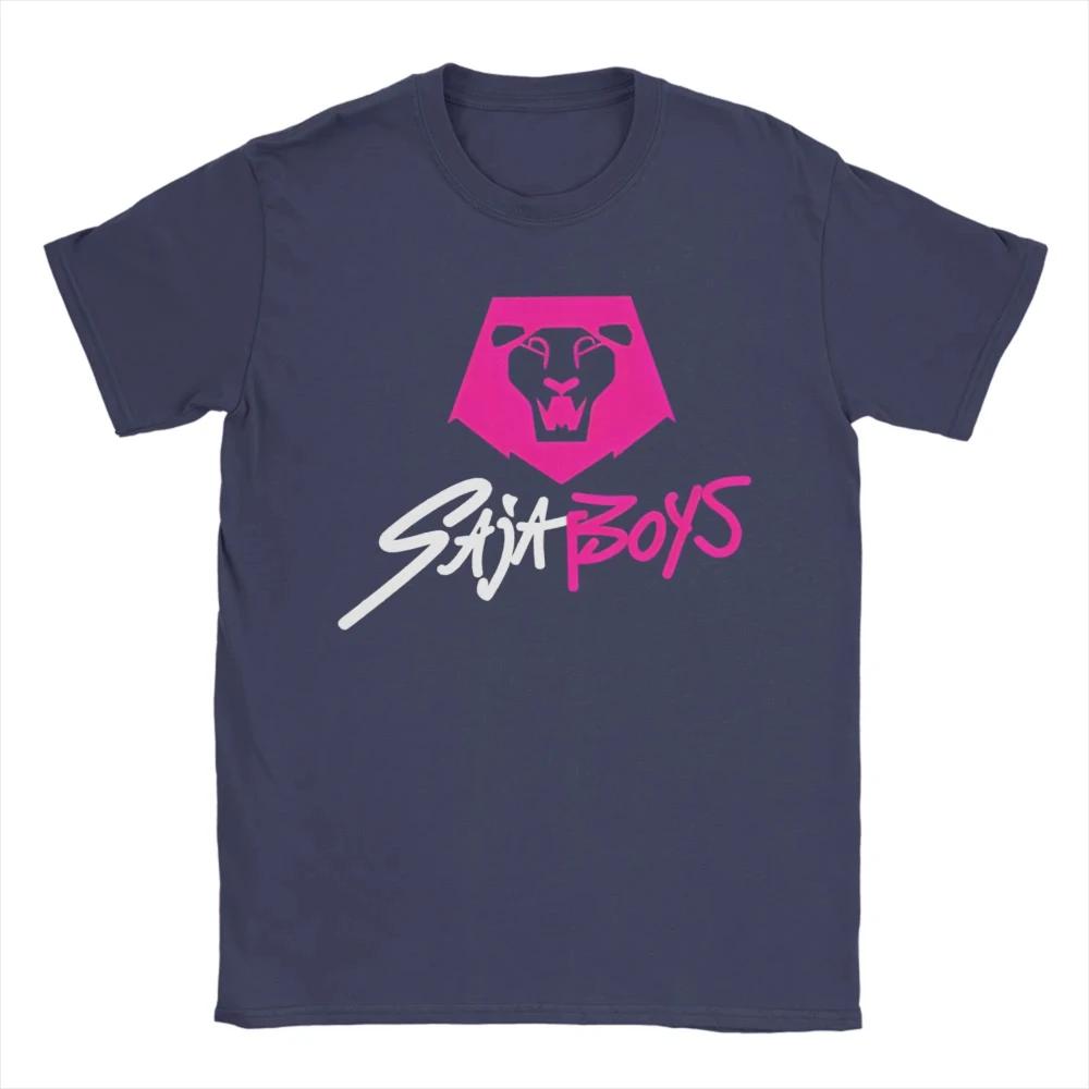 Saja Boys Kpop Demon Hunters Streetwear Fashion T-shirt Men Women Short Sleeve Crewneck Cotton Loose Casual Oversized Top Summer New Tee