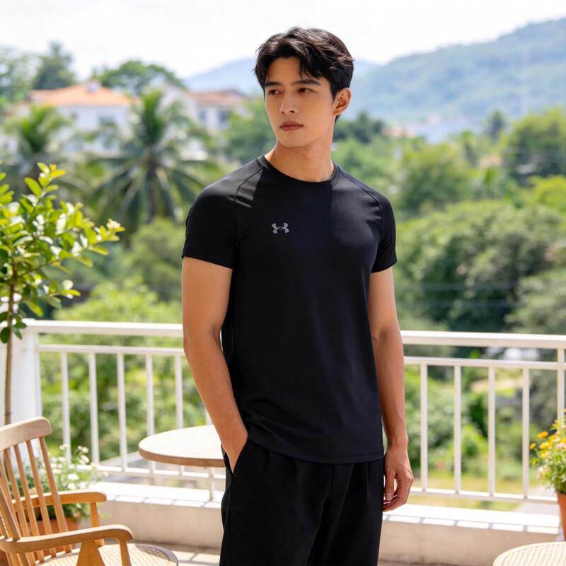 Under Armour Men s Quick-Dry Breathable Knit T-Shirt S