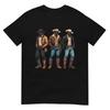 Black Cowboy Western Rodeo Melanin Black History Texas Men T-Shirt