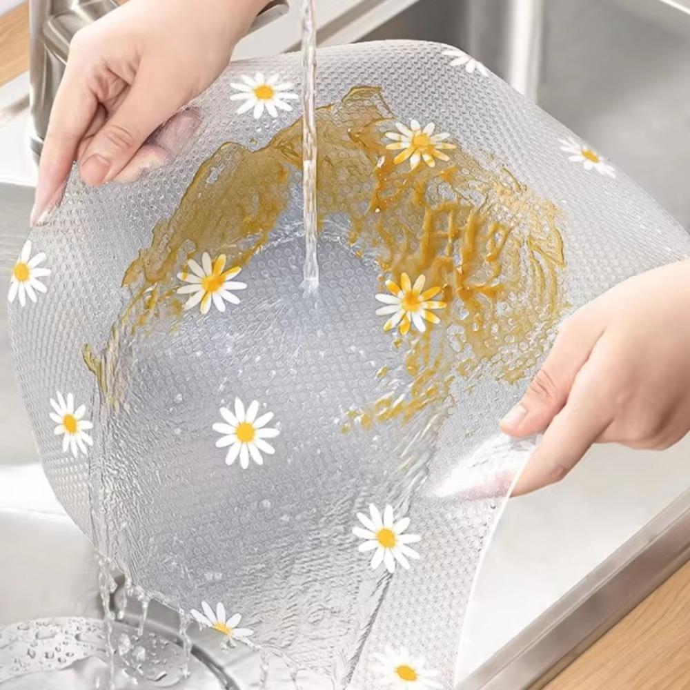 Daisy Drawer Liners Mat Waterproof Fridge Pad Table Cover Mat  Kitchen Cabinets Home Organization