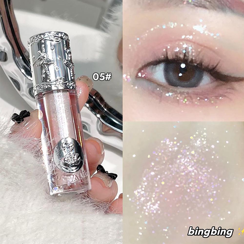 High Pigmented Sparkle Liquid Eyeshadow Rich Color Shimmer Eyeshadow Pencil Versatile Use For Cheek