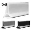 100/200CM Collapsible Shower Threshold Water Dam Self Adhesive Silicone Waterproof Barrier Strip Kitchen Bathroom Dry Wet Separation Bendable Water