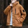 Herren Leichte Jacke Winddicht Regenfest Kapuzenjacke für Herren Wandern Radfahren Reisen Übergröße