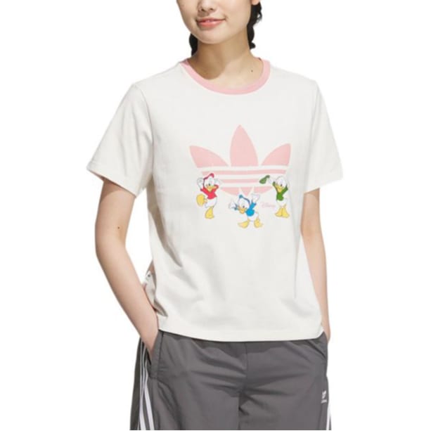Adidas x Disney T Shirt Women's White JP1428