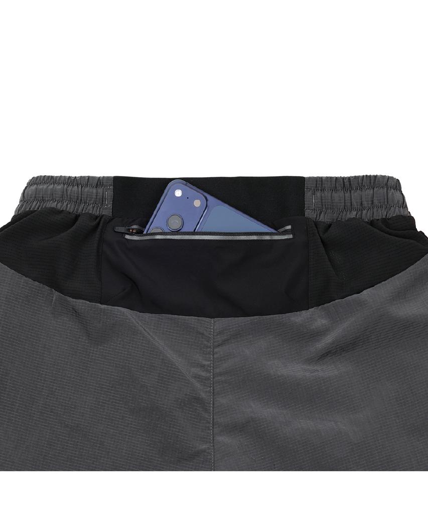 Eialssi Flux 5-Inch Two-In-One Shorts - Grey