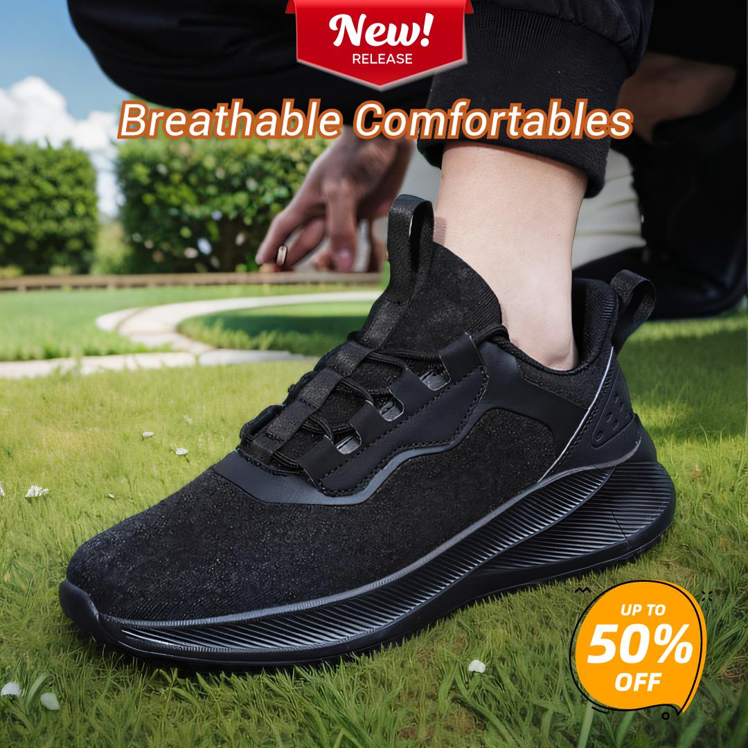 

Men Sneakers Outdoor Newest Casual Shoes Male Black White Comfortable Shoes Non-Slip Wear-Resistant Shoes 46