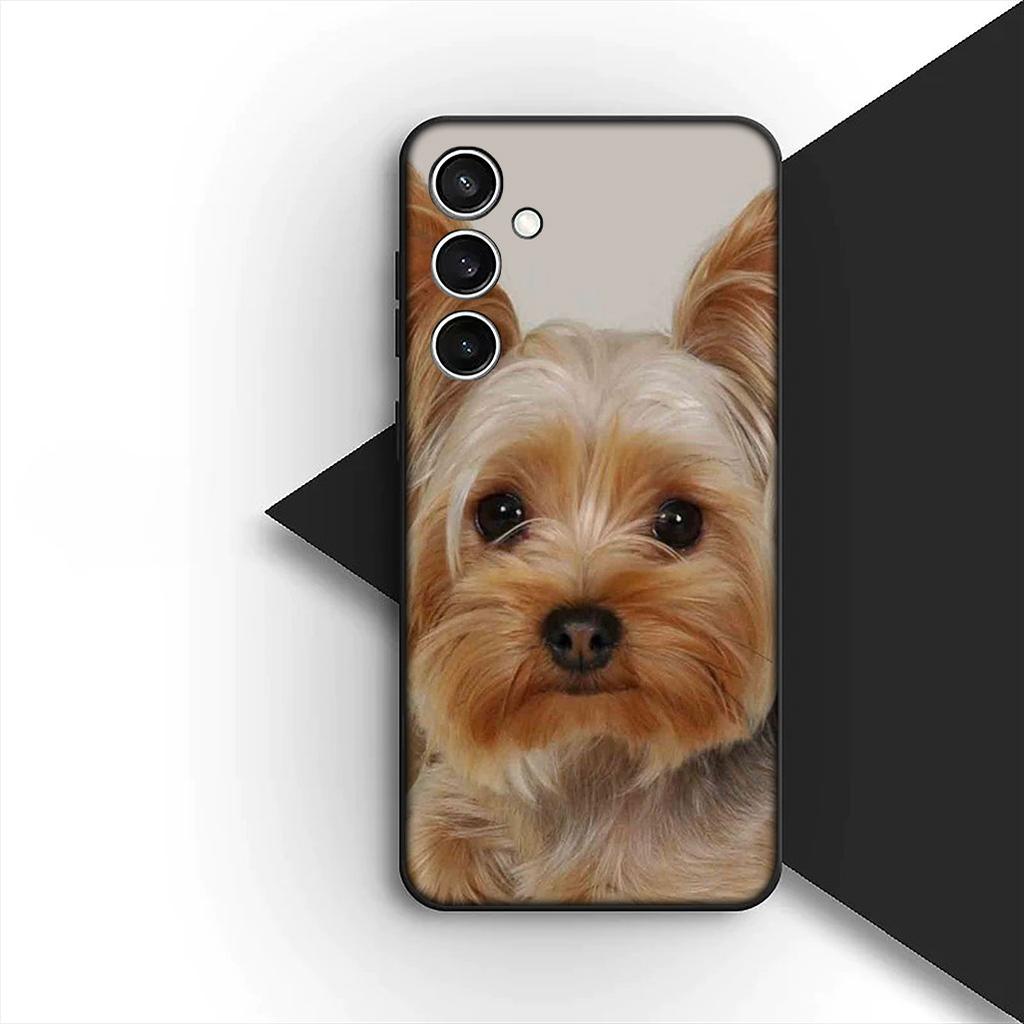 for Samsung Galaxy S10 S8 S9 Plus A33 A34 A31 70 A71 A72 Note 20 9 8 S10E Phone Case Yorkshire Terrier Yorkie Dachshund Dog