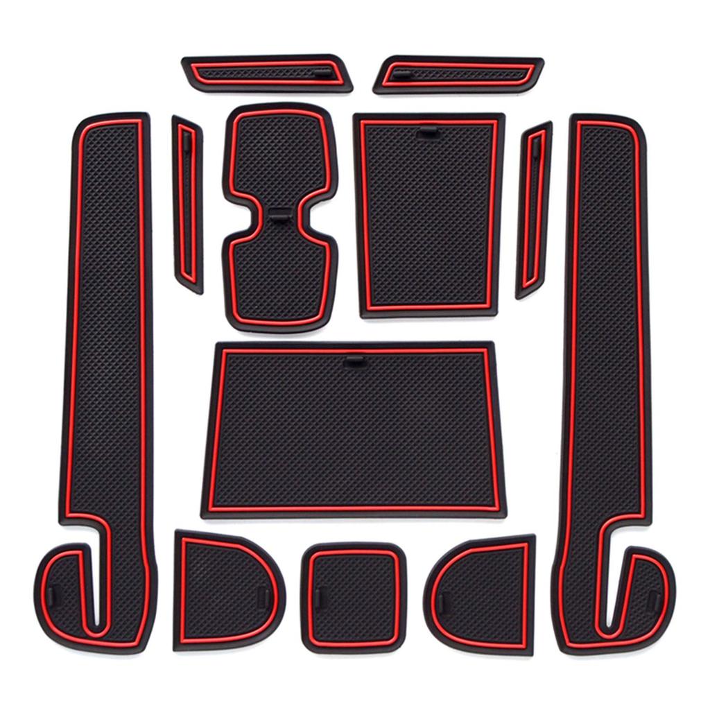 Tapis d'intérieur en caoutchouc personnalisé ruiya pour Suzuki Swift Sport ZC33S Nouvelle Swift Poche Rayures Bruit Pièces personnalisées 12 pièces & ZC13, Accessoire antidérapant, Tapis,