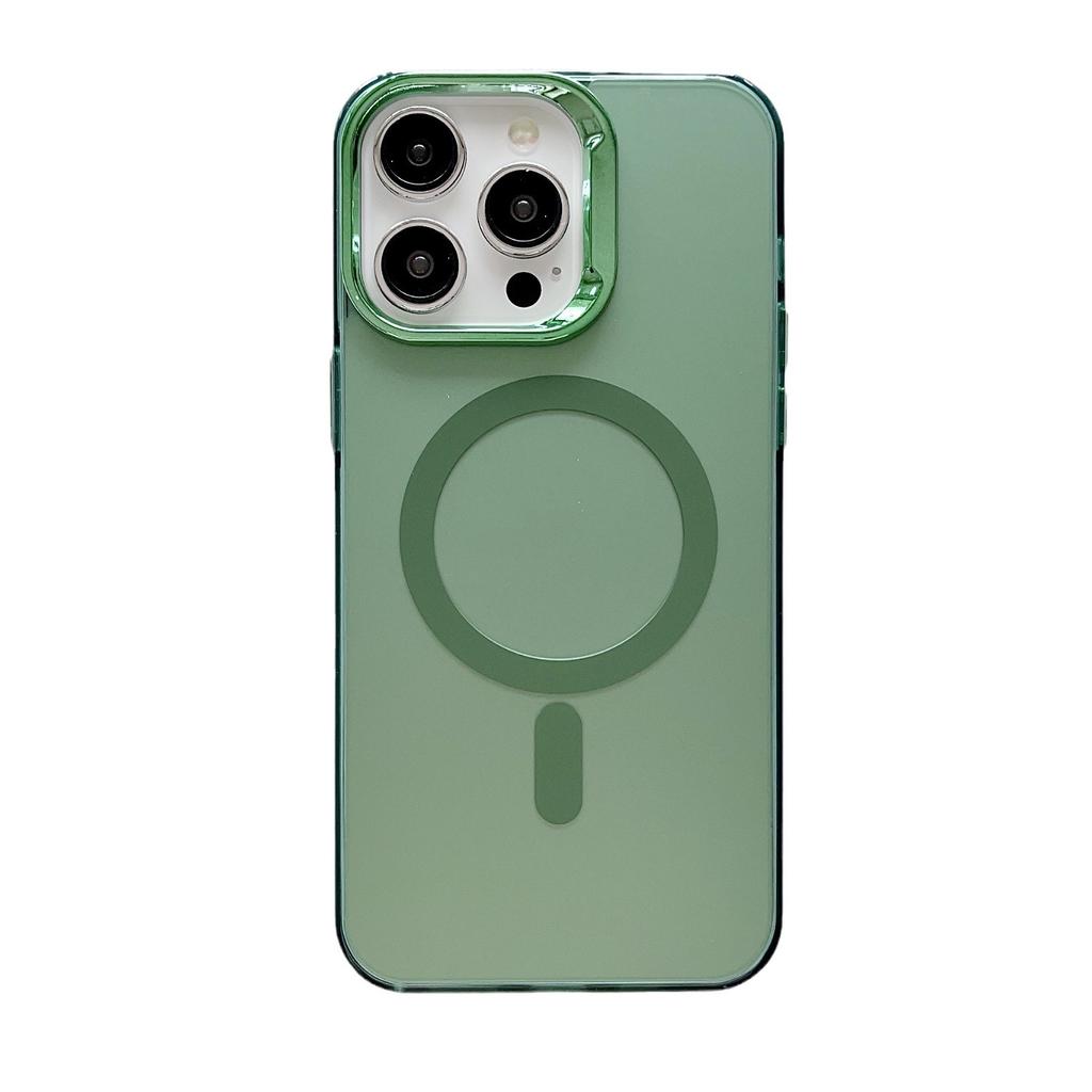 [Electroplating IMD magnetic attraction] New mobile phone case Apple 16PROMAX magnetic mobile phone case is suitable for 14PRO large holes