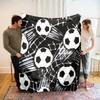 3D New Arrive Football Sports Theme Flannel Blanket for Bed Bedroom Sofa Picnic,Throw Blanket for Cover Outdoor Leisure Trip Nap