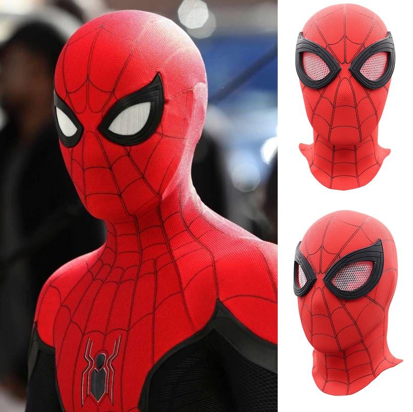 Authentic Spider Man Far From Home Pvc Lenses Mask Full Head Helmet For Cosplay Lovers