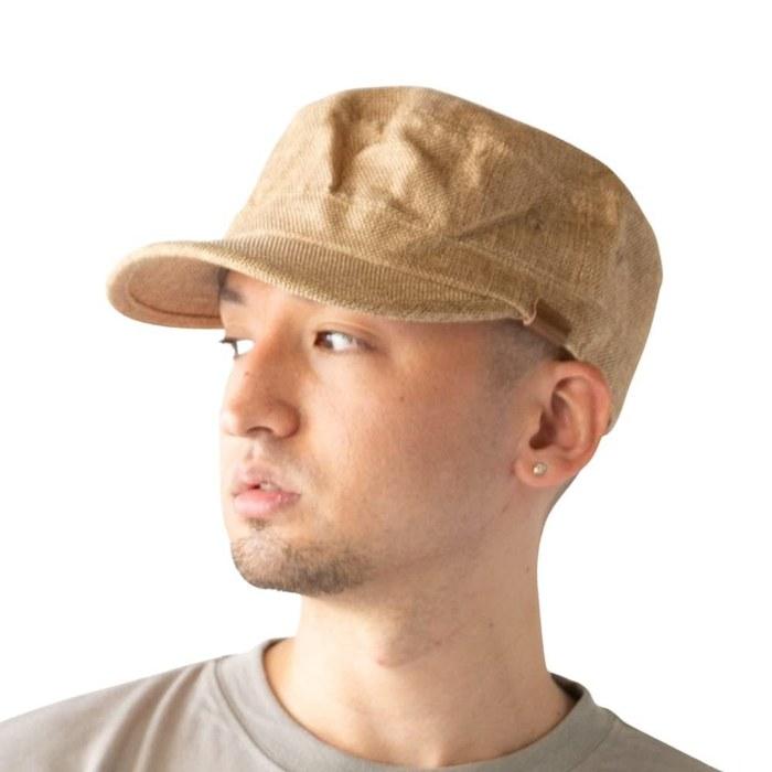 [14+ ICHIYON PLUS] Cap Men s Work Cap Beige 58.0 cm