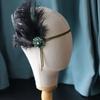 Sequin Hair Band Korean Style Headband Masquerade Party Hair Accessories Feather Headwear