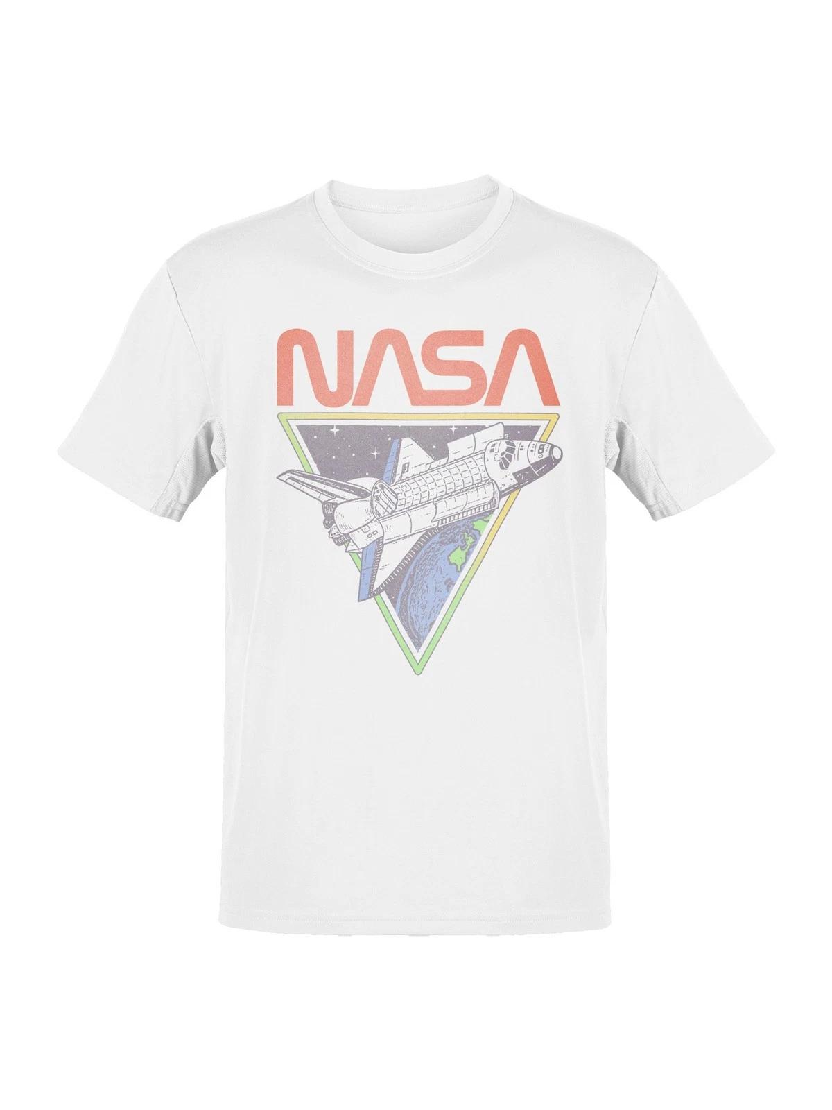 Officially Licensed NASA Vintage Space Shuttle Design Men s T-shirt 4XL