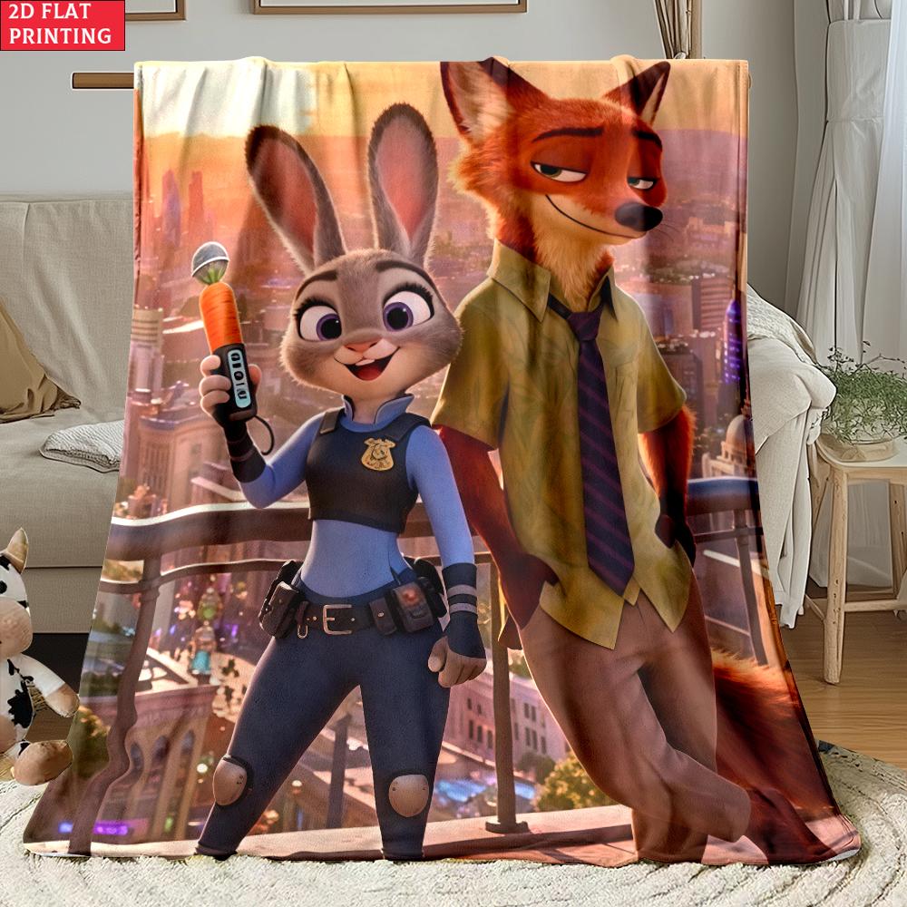 Judy & Nick Thin Flannel Blanket for Bedrooms,Living Rooms,Sofas Blankets,Lunch Breaks,Picnics,blankets Fluffy Blanket