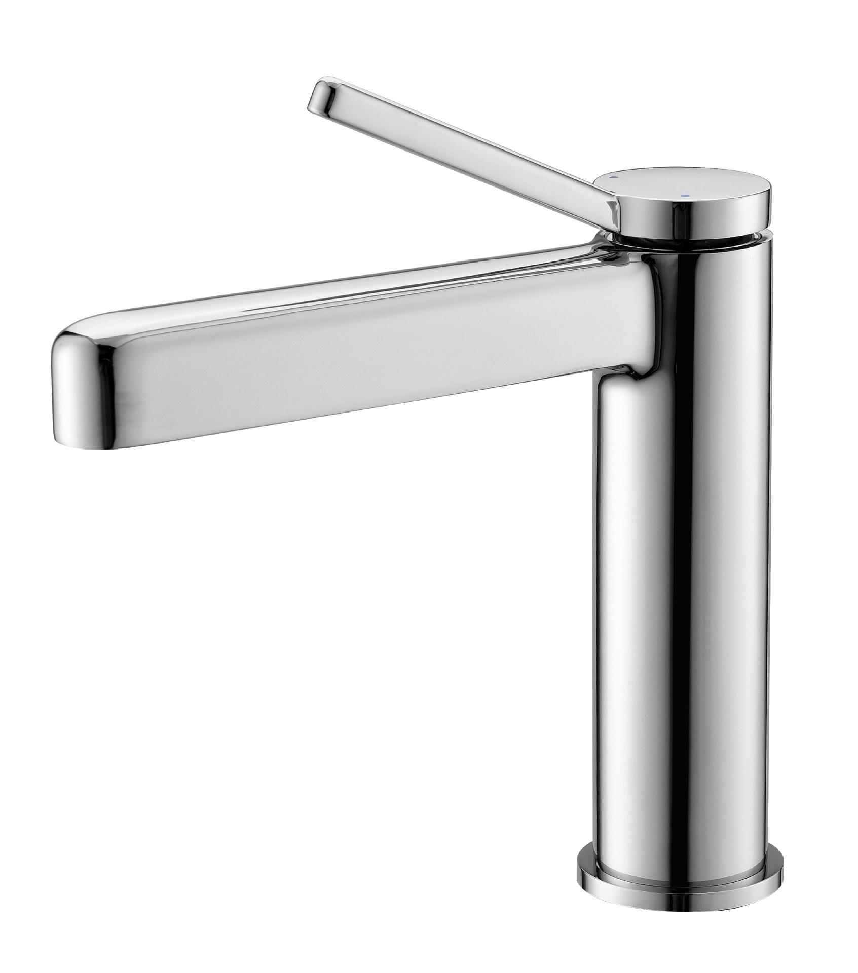 

New Arrival Gray Black Bathroom Basin Faucet Single Handle Single Hole Mixer Tap Deck Mounted Hot And Cold Tap Sink Faucet