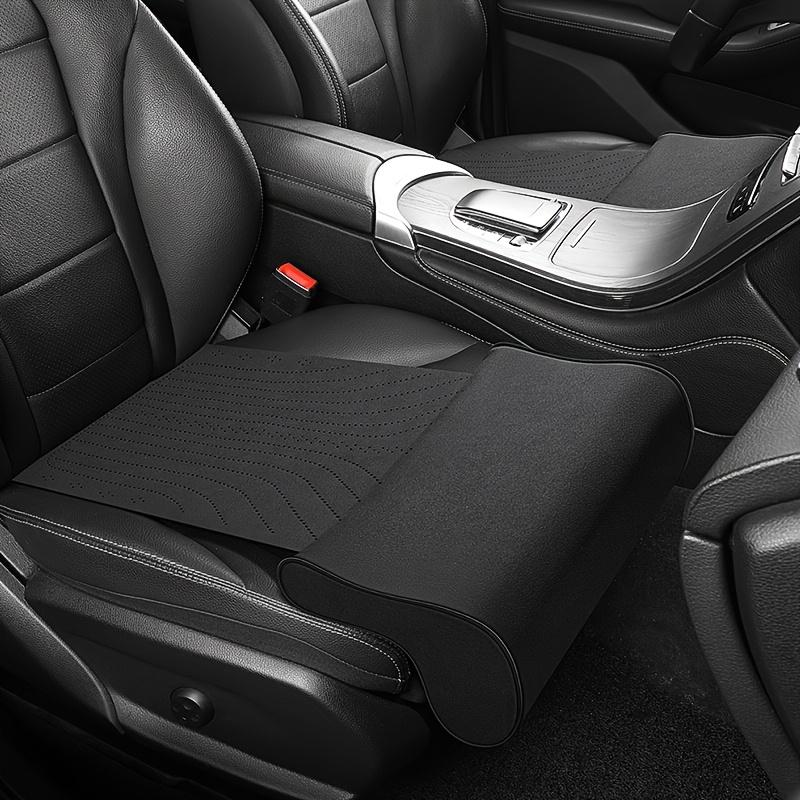Car Seat Extender Leg Cushions For Driver Leather Universal Leg Support Pillow Cover Memory Foam Auto Seat Extender Padding Mats