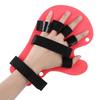 Adult Finger Orthotics Board Stroke Hemiplegia Hand Finger Separate Plate Splint (Sling Type)Pink