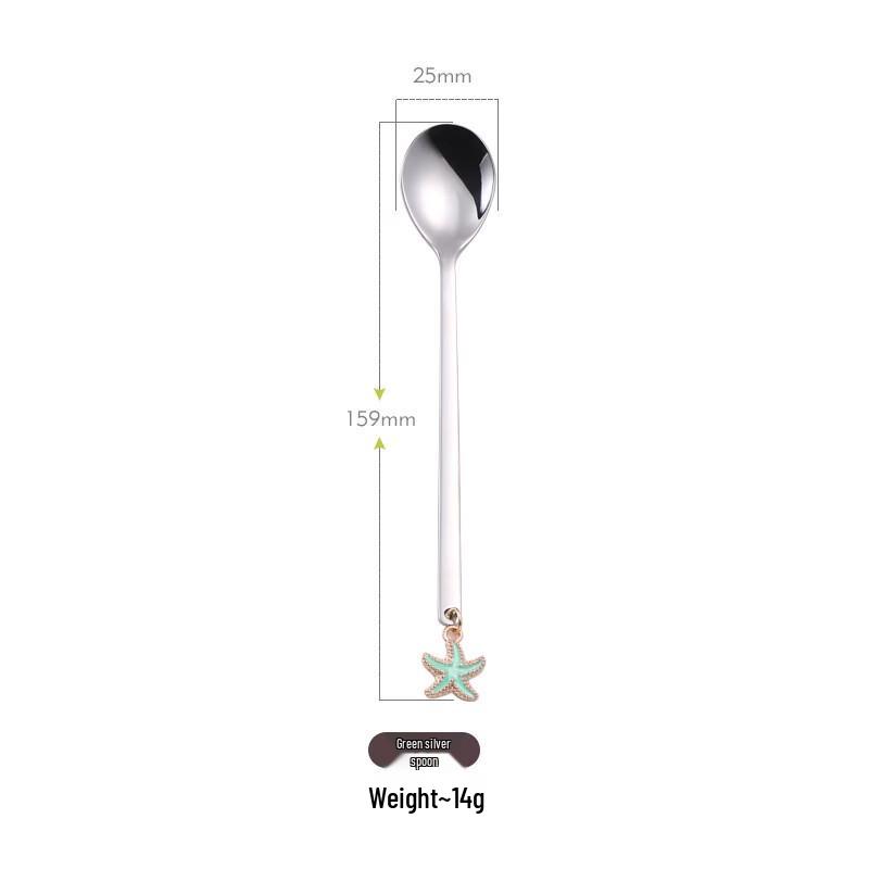 304 Stainless Steel Cartoon Coffee & Dessert Spoon Set