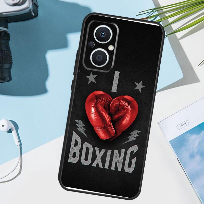 I Love Boxing Cover For OPPO Reno 11 Pro 10 12 13 14 14F 13F 12F 11F 7 8 Lite OPPO Find X6 X5 X8 X9 Pro Case