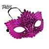 Adjustable Elastic Strap Mask Rhinestone Masquerade Mask, Eye for Halloween Party Ball Gala Chic Carnival Cosplay, Sparkling Hollow Costume