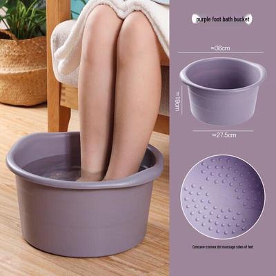 HANDUNYOU Thickened Plastic Foot Spa Tub