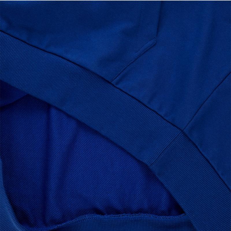 Reebok Vector Color Block Hoodie   Grey Blue