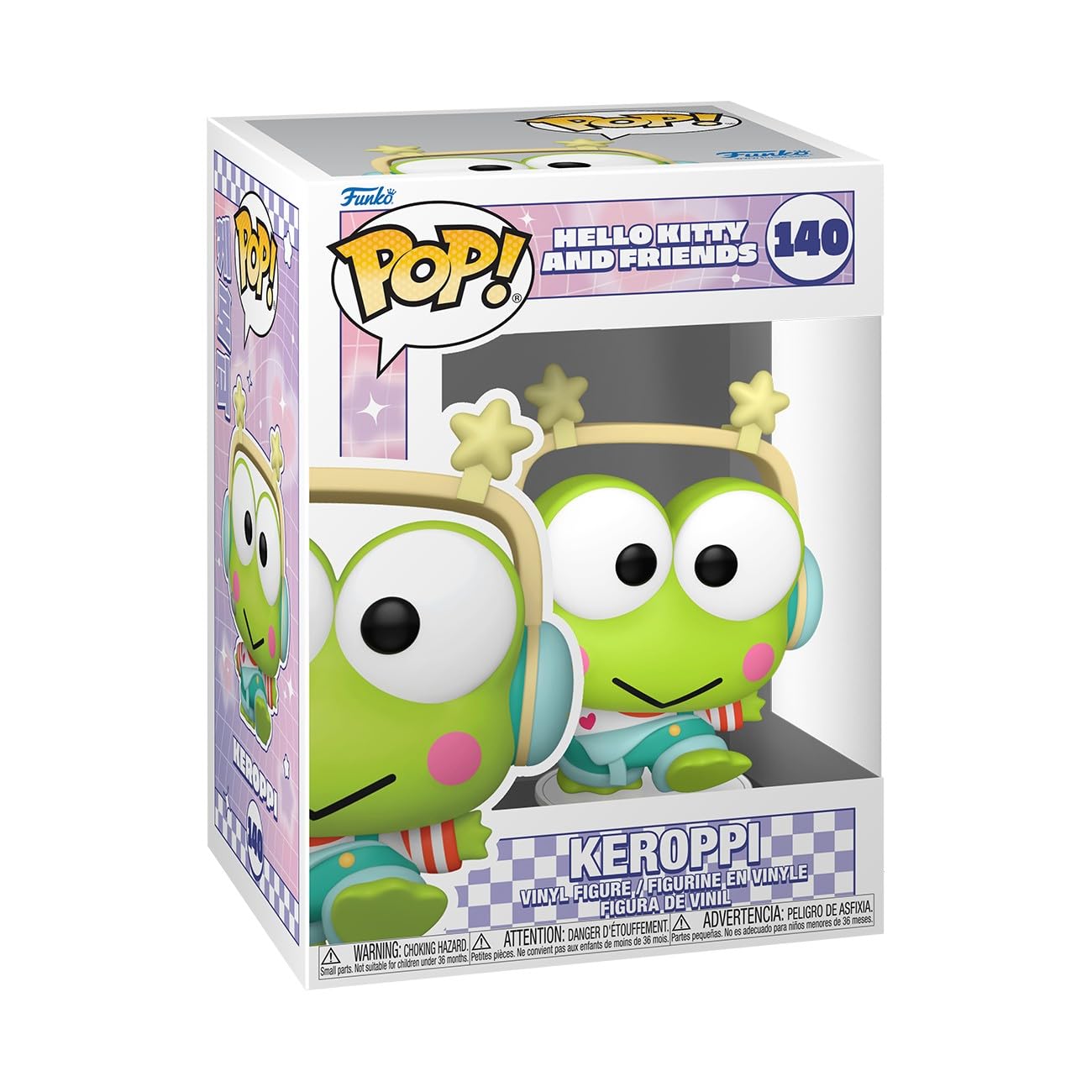 

Funko Hello Kitty Keroppi Коллекционные виниловые фигурки Идеи для подарков Официальная продукция Игрушки для детей и взрослых Фанаты Sanrio Коллекционные и демонстрационные модели Фигурки