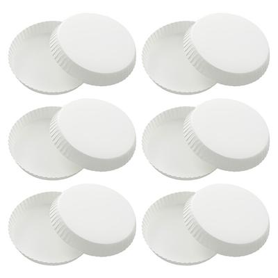 50 Pcs Disposable Paper Cup Lid Plastic Cups Coffee with for Lids Tea Covers Travel Mugs Drinks