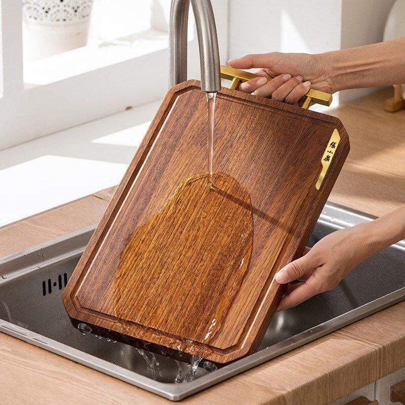 Zhang Xiaoquan Wujin Series Black Ebony Solid Wood Cutting Board