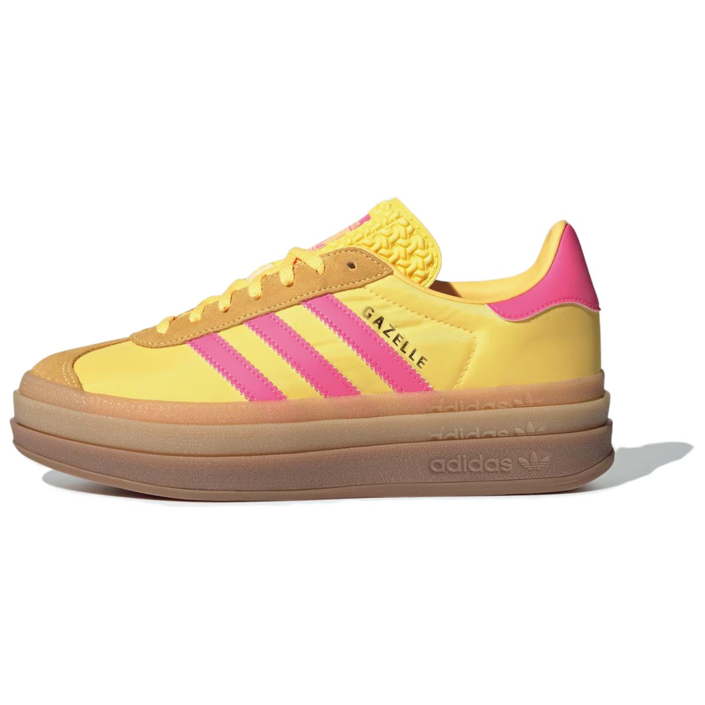 

Adidas Gazelle Bold Spark Ярко-розовые женские кроссовки Желтый IG4387 36
