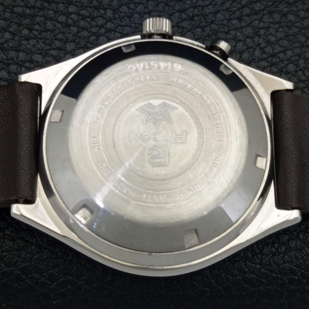 AUTOMATIC VINTAGE RICOH R31 JAPAN MENS ORIGINAL DIAL WATCH a703543-1 R213d-a703543