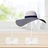 Acrylic Hat Display Stand High Stability Transparent Design Simple Installation Wigs Caps Display Holder Storage Organizer