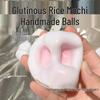 Glutinous Rice Mochi Pinch Hand-Made Stress Ball – Jiggly, Sticky, and Noisy Decompression Toy