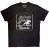 Johnny Cash - I Walk The Line - Black Carbon T-shirt