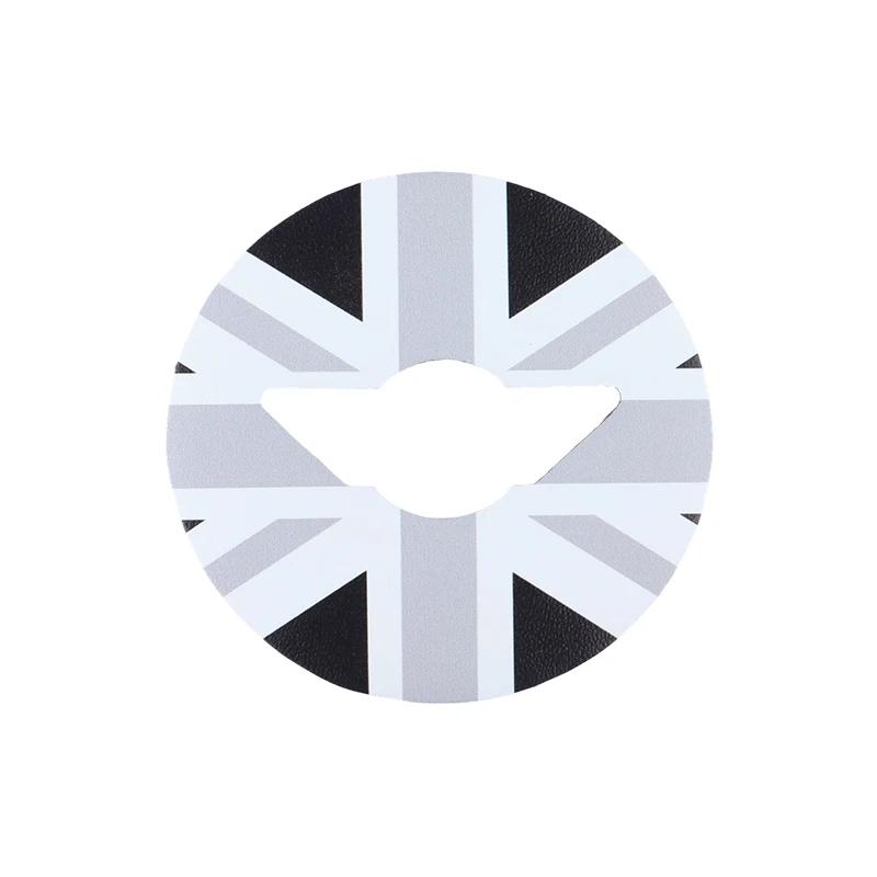 Leather Car Steering Wheel Sticker For Mini Cooper J01 J05 U25 F66 R50 R52 R53 R55 R56 R60 R61 F54 F55 F56 F60 Car Accessories